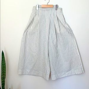 Oak + Fort wide leg pants